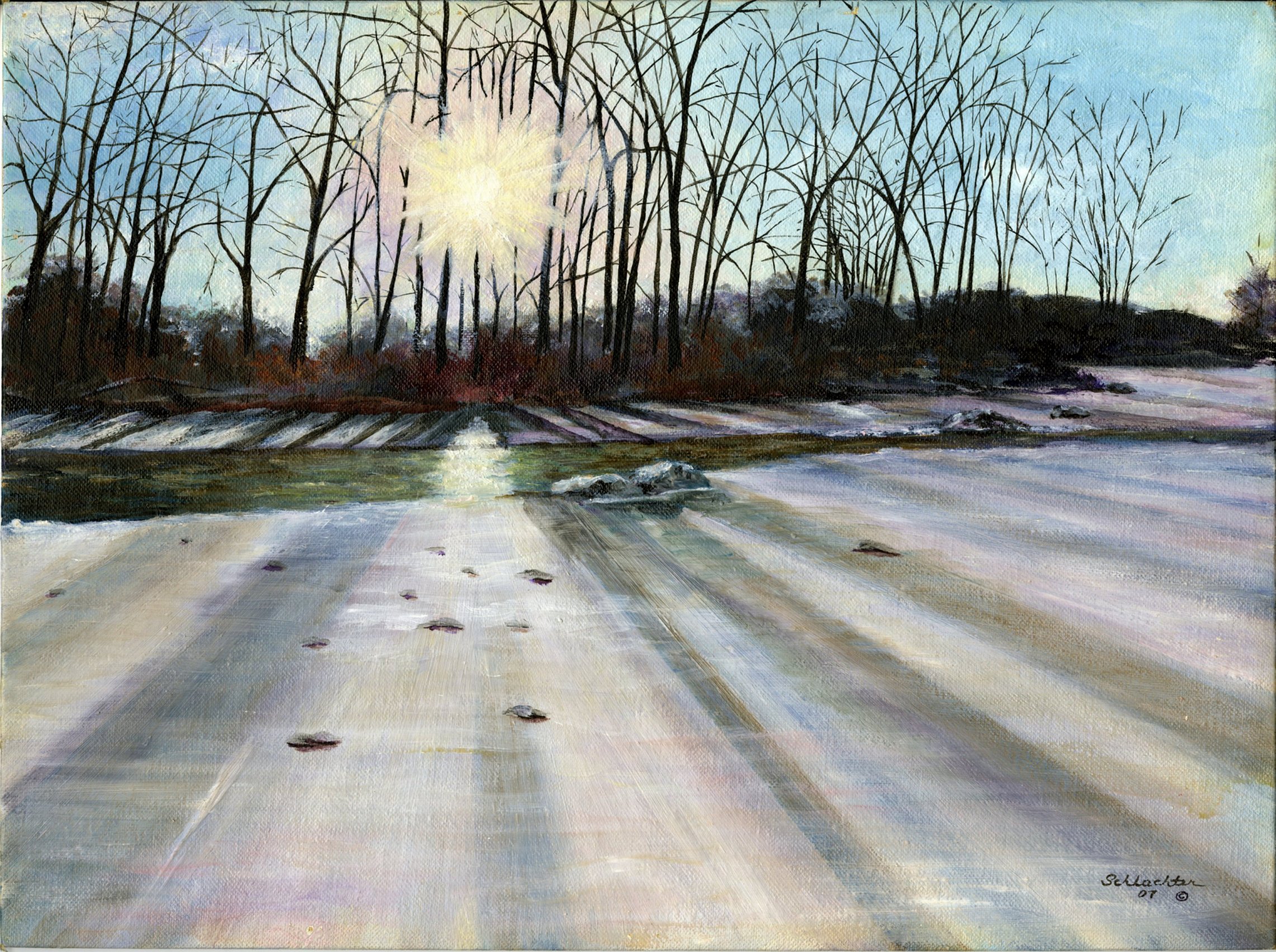 Winter Morning Gicl&eacute;e