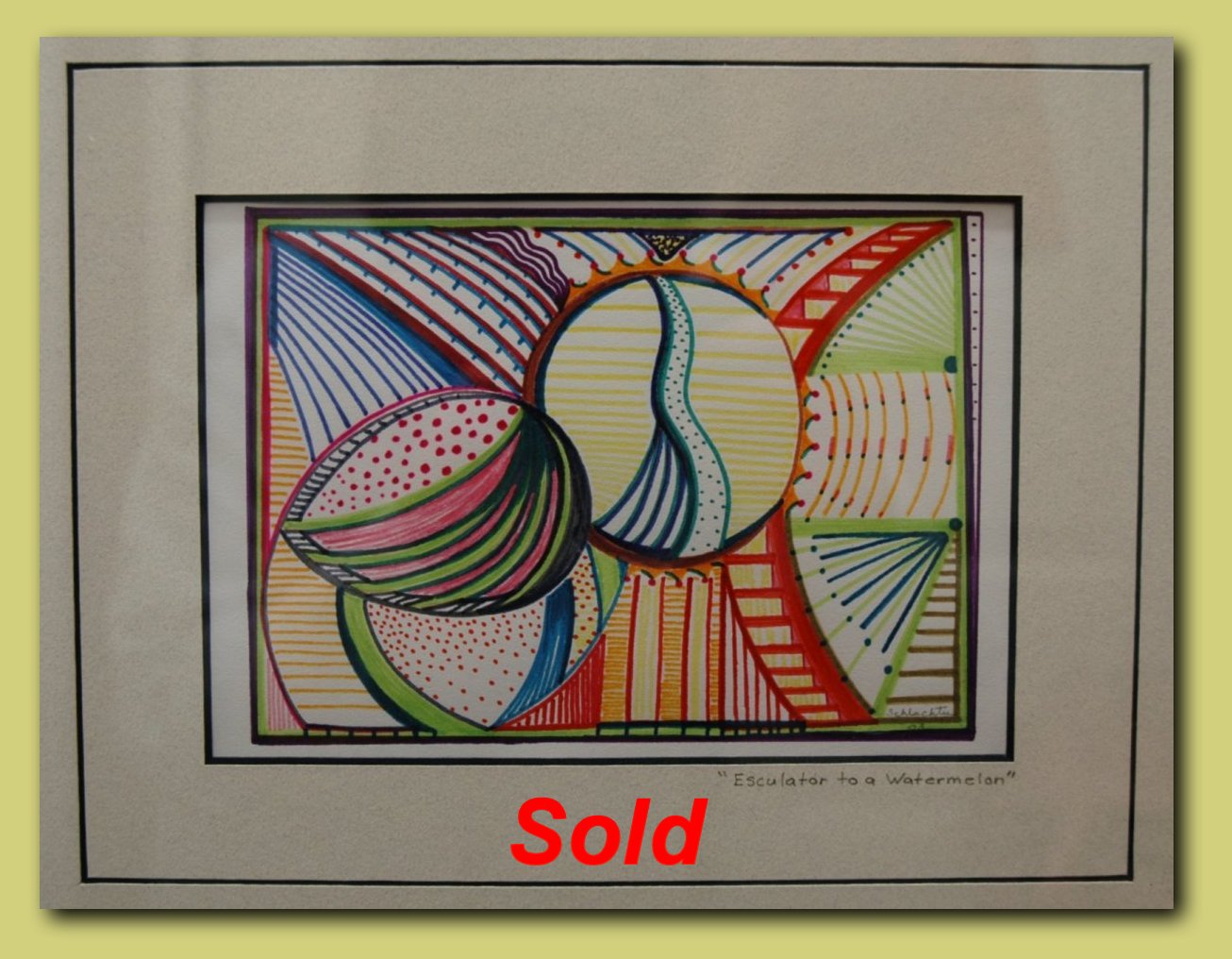 Escalator to a Watermelon